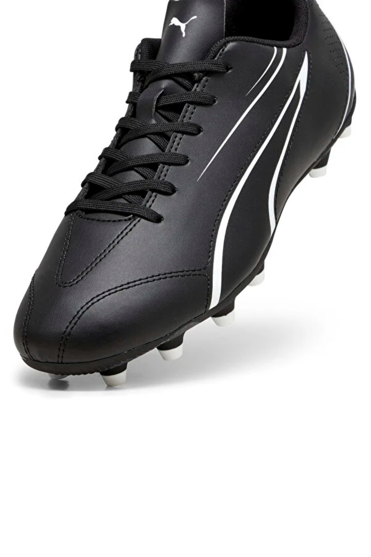 Puma 107483 01 VITORIA FG/AG Erkek Krampon Siyah Beyaz