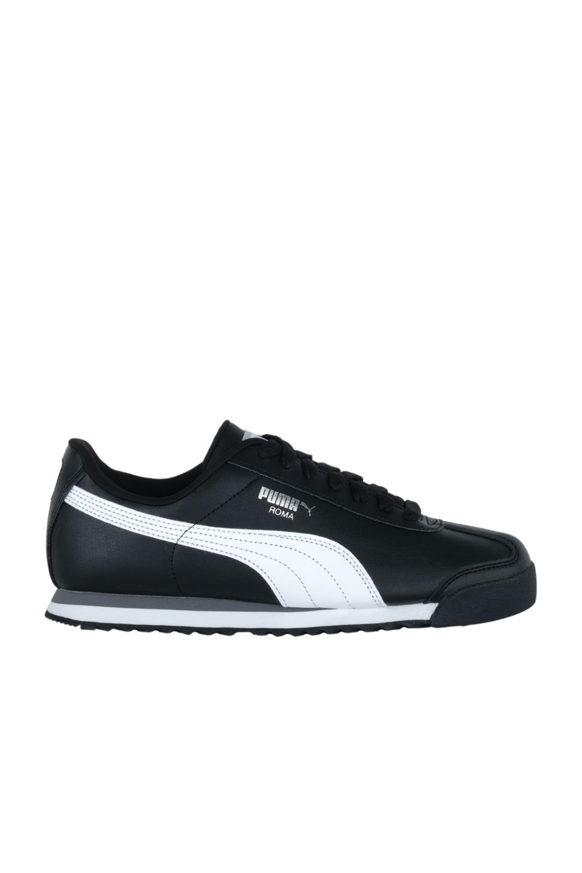 Puma 353572 11 Roma Basic Erkek Günlük Kullanım Ayakkabı Siyah Beyaz