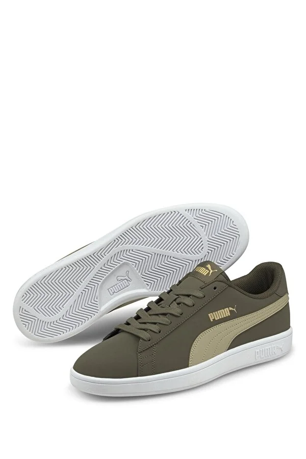 Puma 365160-24 Smash v2Buck Erkek Günlük Ayakkabı Haki yeşil