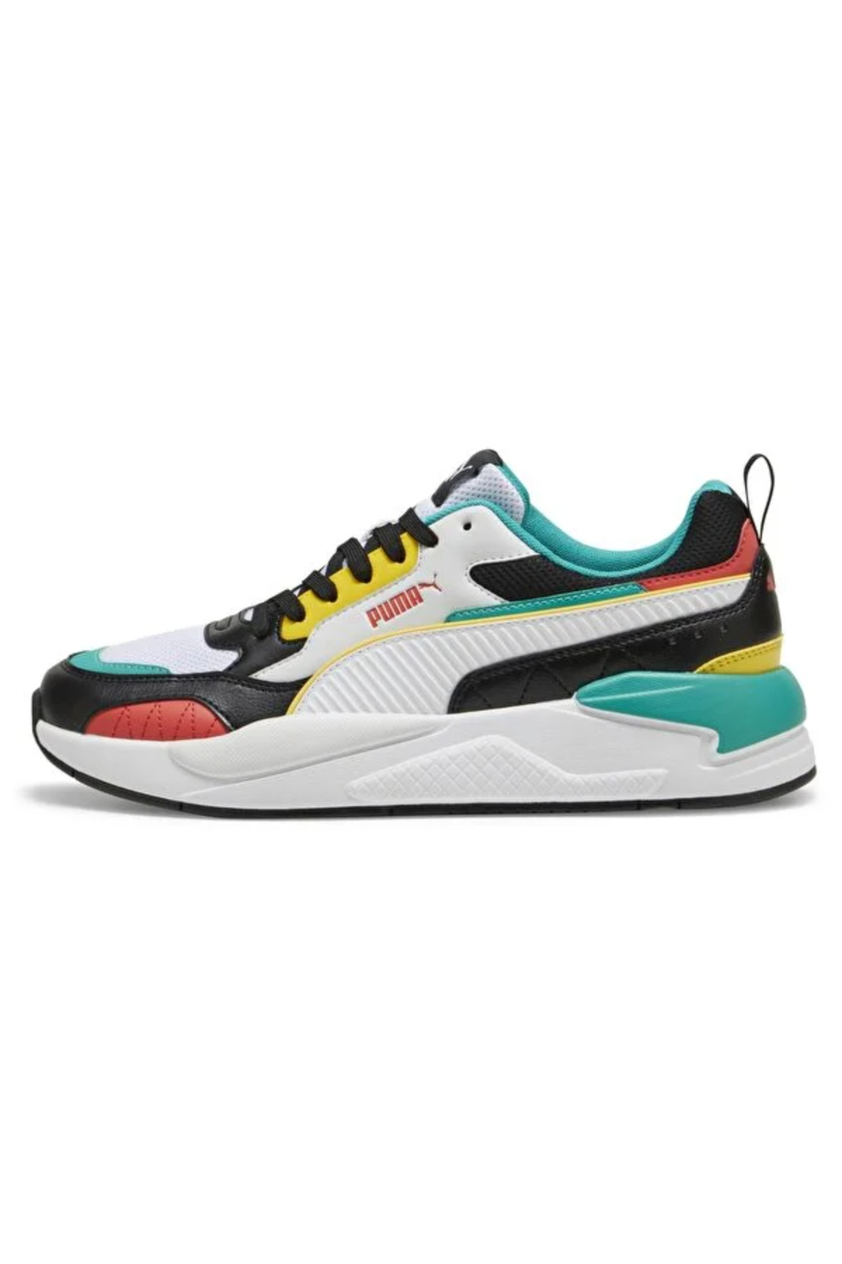 Puma 373108 82 X-Ray 2 Square Erkek Spor Ayakkabısı Beyaz Yeşil