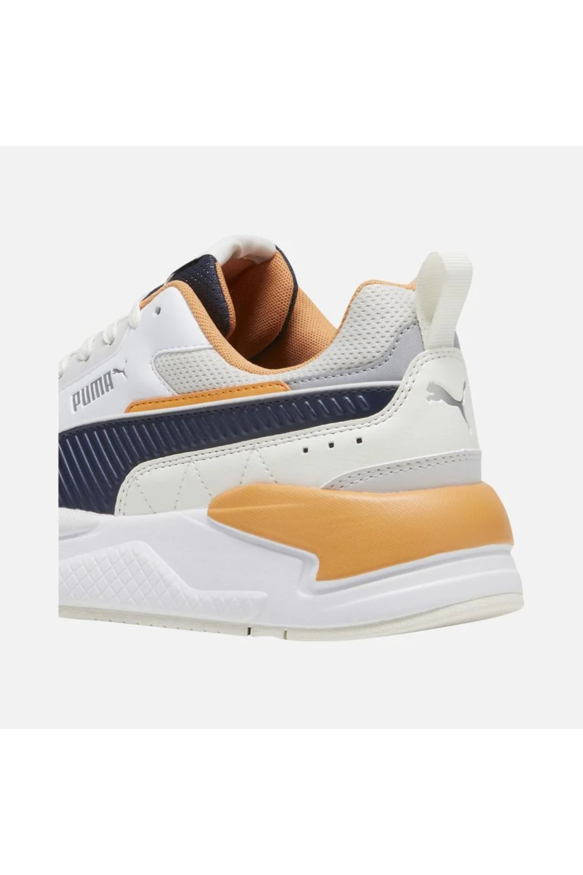 Puma 373108 84 X-Ray 2 Square Erkek Spor Ayakakbısı beyaz turuncu