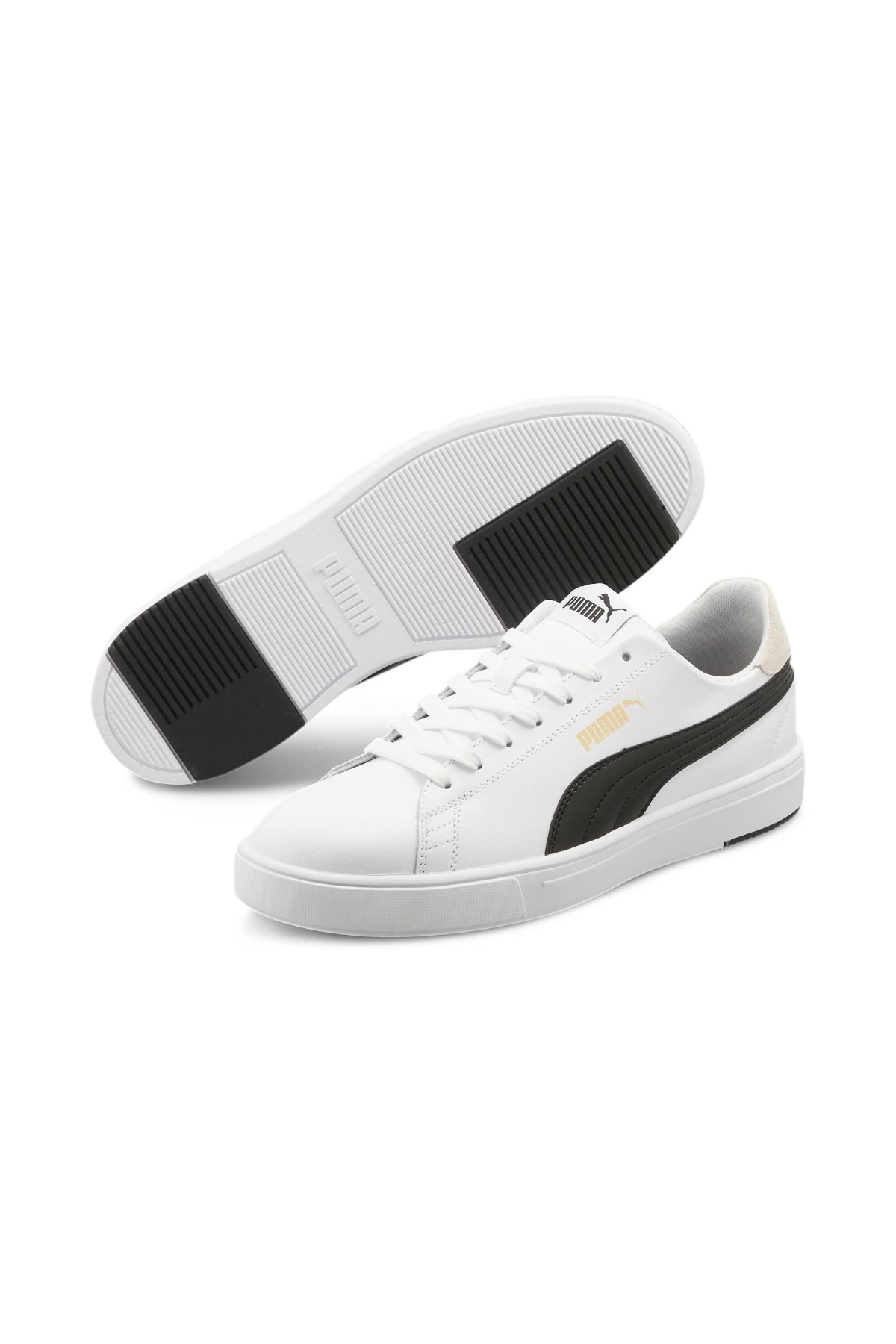 Puma 37490208 Kadın  Serve Pro Lite Kadın Günlük Kullanım Spor Ayakkabı Beyaz Siyah