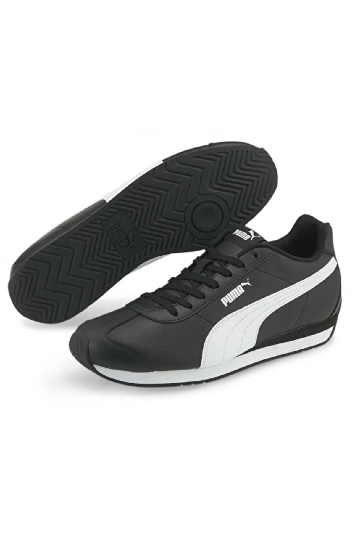 Puma 383037 05 Turin 3 Erkek Sneaker Siyah Beyaz