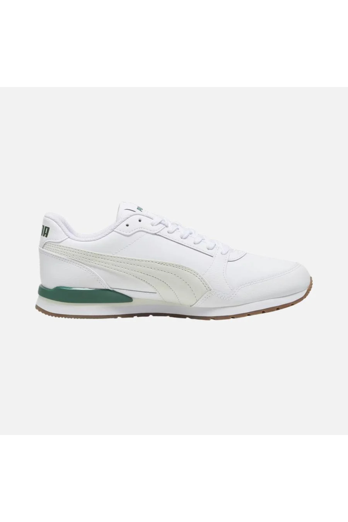 Puma 384855 22 ST Runner v3 L Erkek Sneaker Beyaz Yeşil