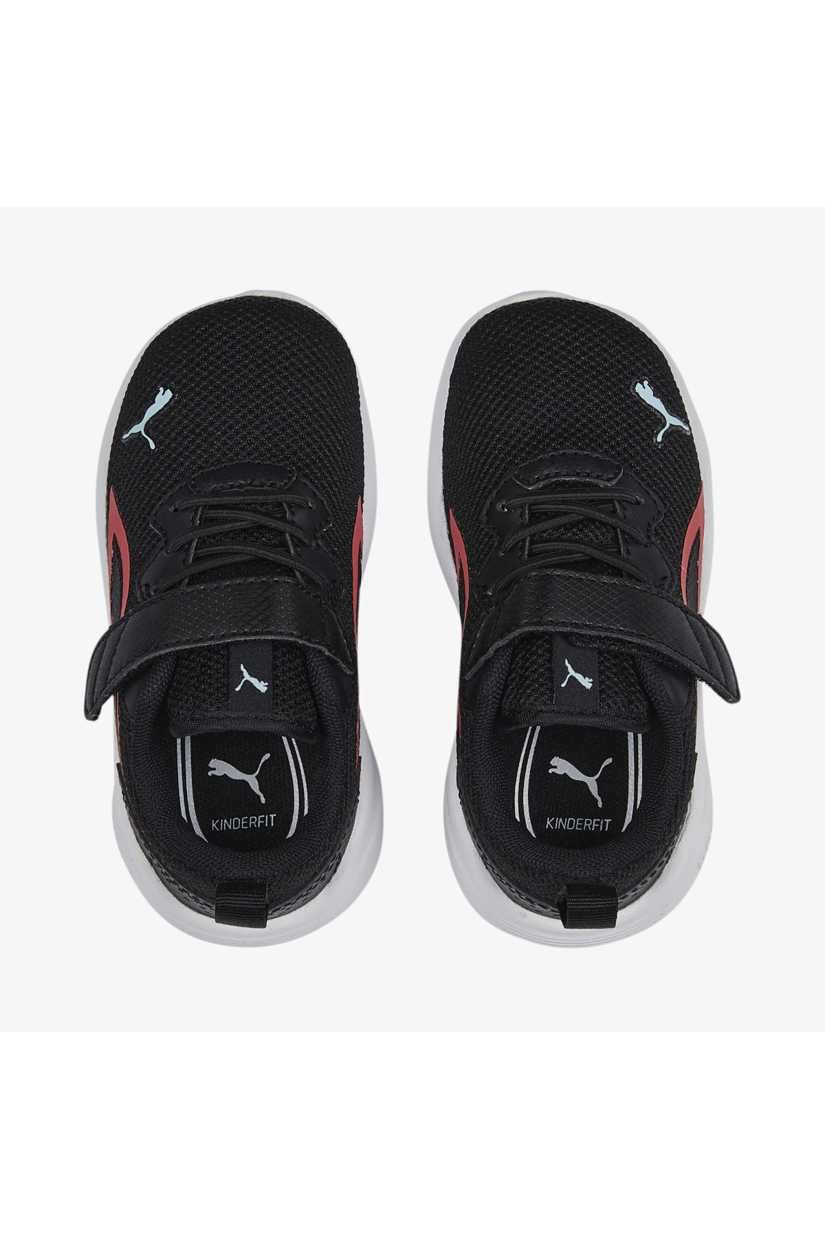 Puma 387388 03 All-Day Active AC+ Inf Çocuk Spor Ayakkabısı Siyah Beyaz