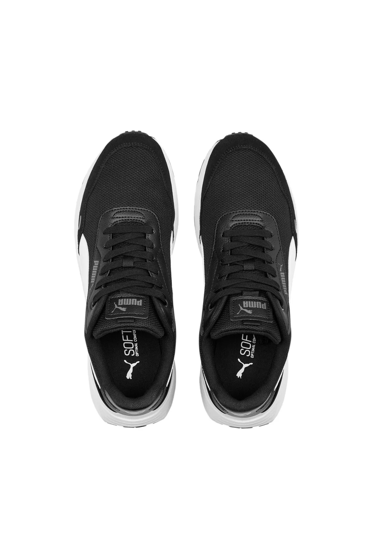 Puma 389236 01 Runtamed Erkek Sneaker Siyah Beyaz