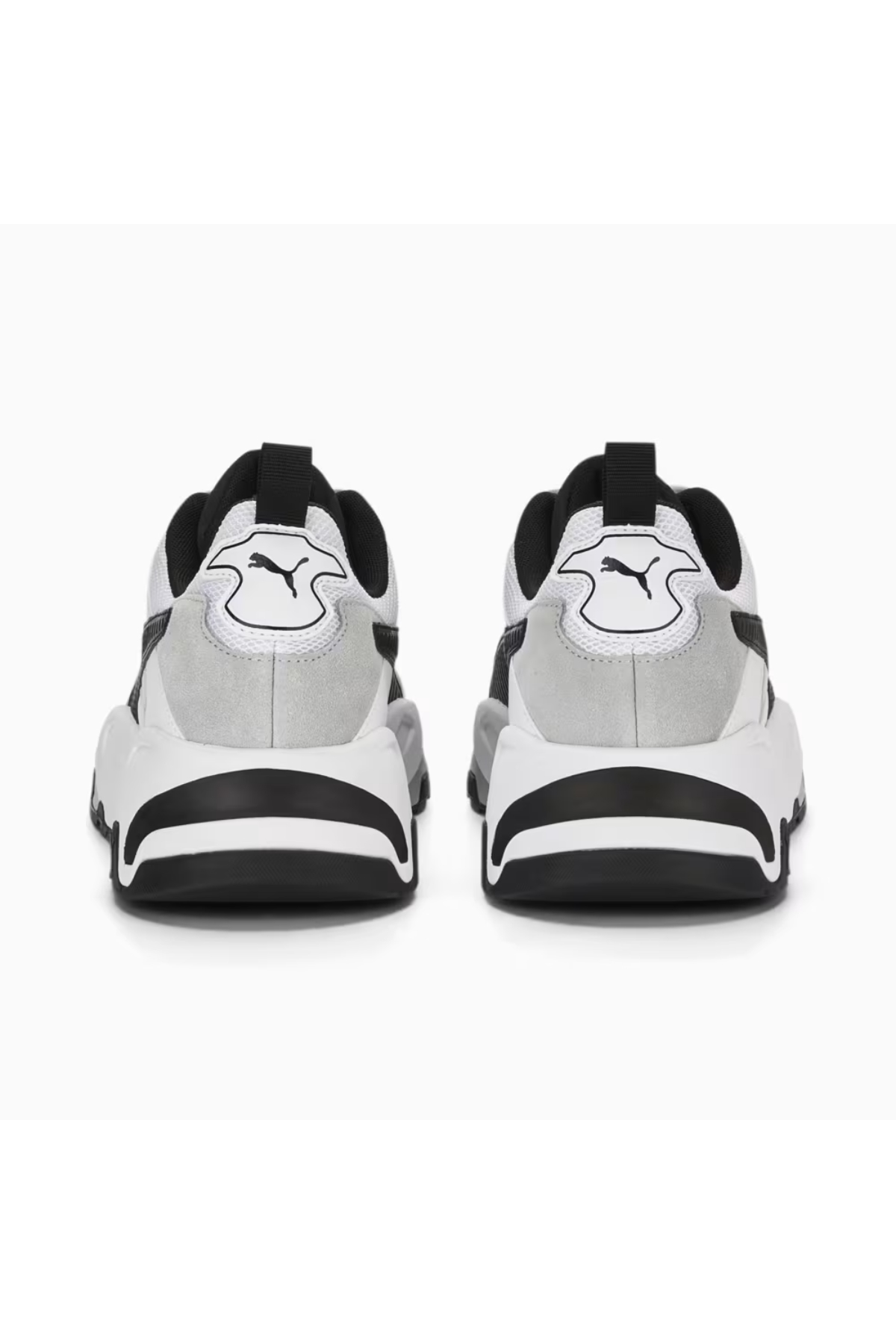 Puma 389289 01 Trinity Erkek Spor Ayakkabısı Beyaz Siyah