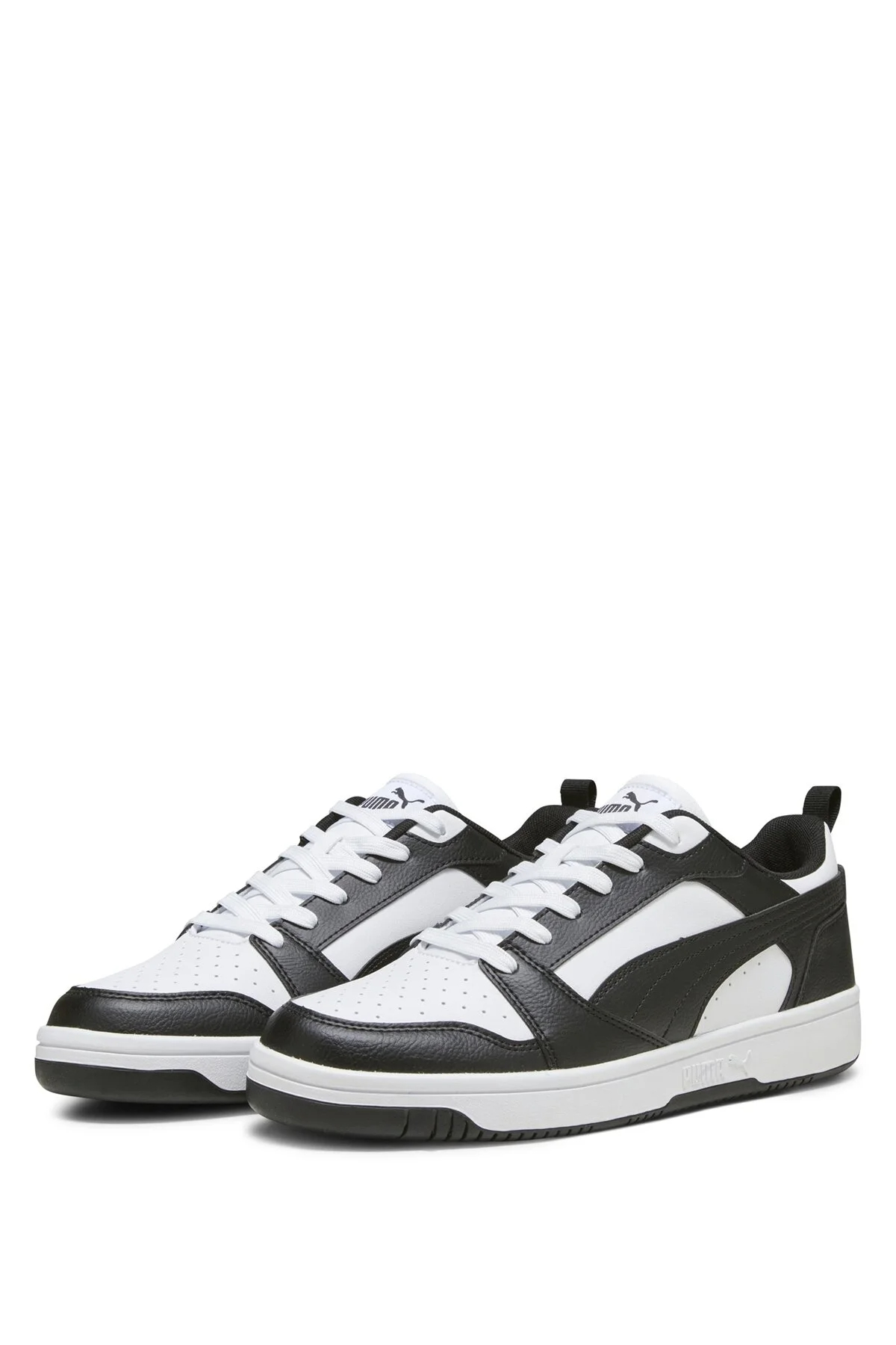 Puma 392328 01 Rebound v6 low Erkek Sneaker Siyah Beyaz