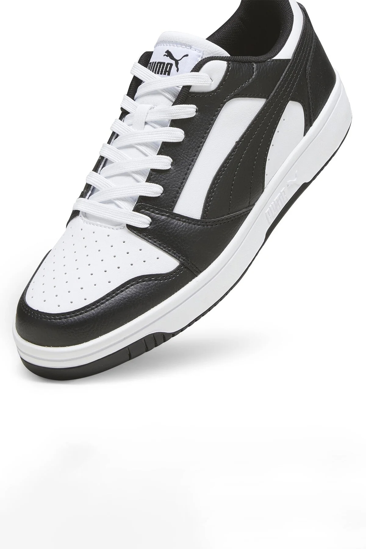 Puma 392328 01 Rebound v6 Low Kadın Sneaker Siyah Beyaz