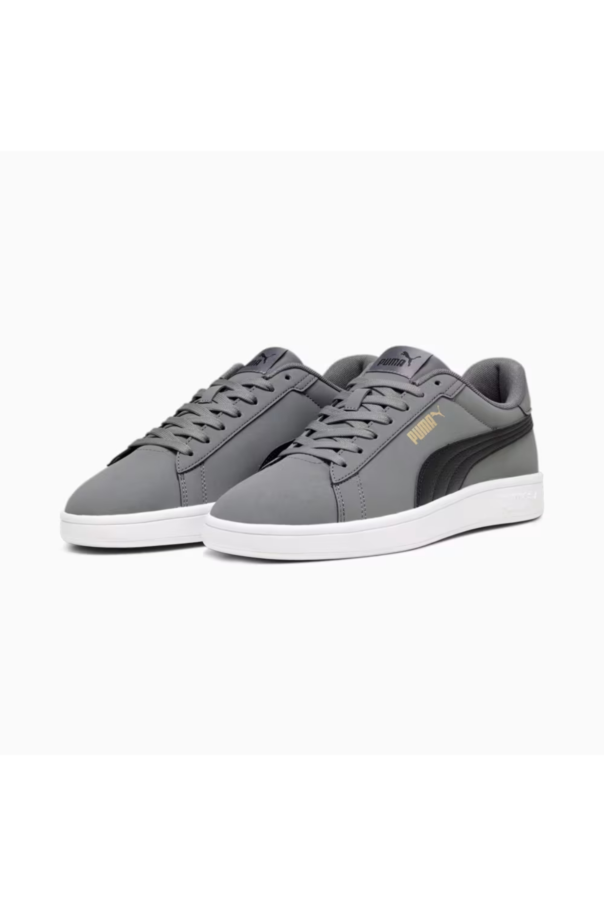 Puma 392336 02 Puma Smash 3.0 Buck Erkek Sneaker Gri Siyah