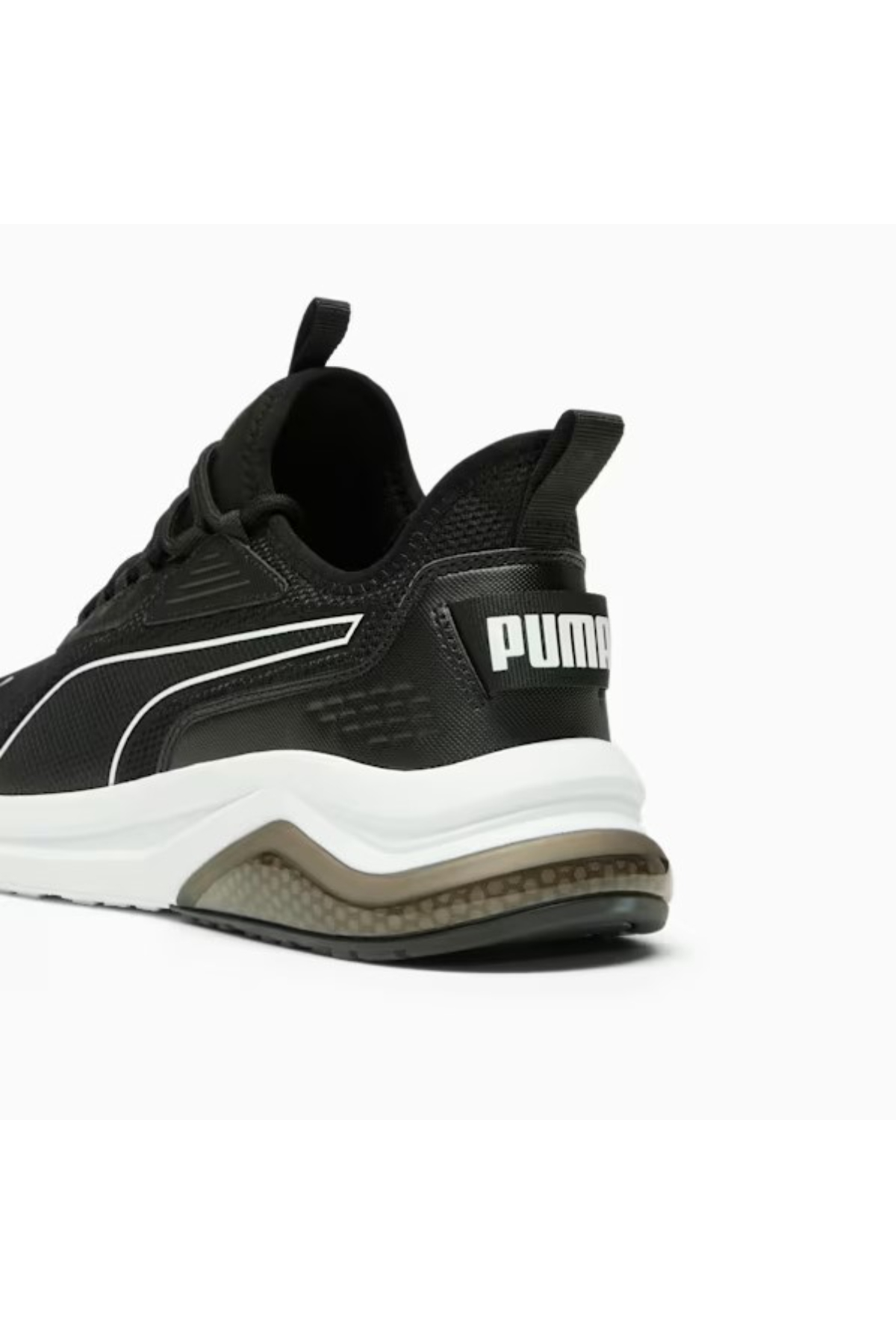 Puma 396867 01 Amplifier Erkek Yürüyüş Ayakkabısı Siyah Beyaz