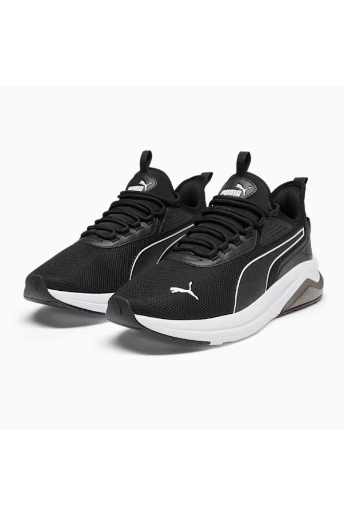 Puma 396867 01 Amplifier Erkek Yürüyüş Ayakkabısı Siyah Beyaz