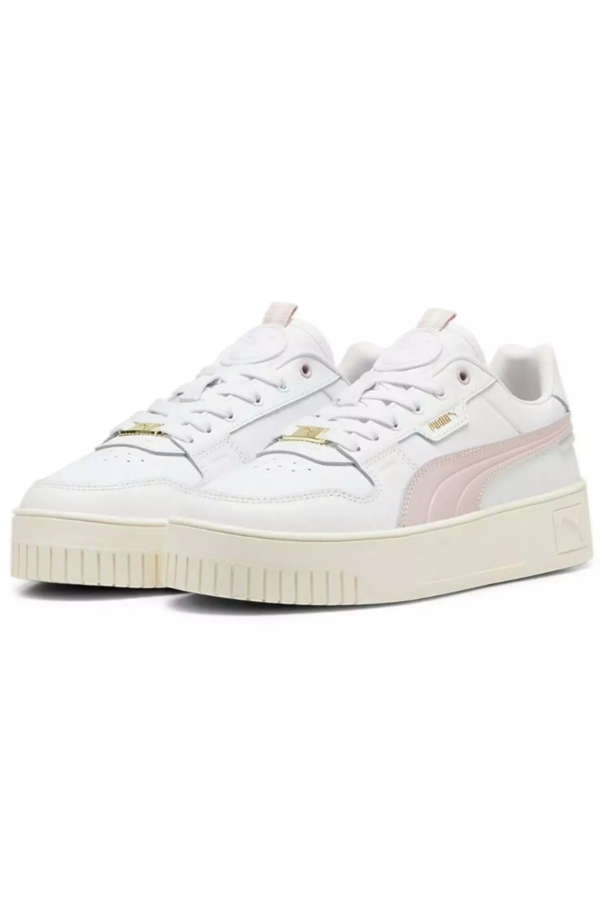 Puma 397487 04 Carina Street Lux Kadın Sneaker Ayakkabısı Beyaz Pembe