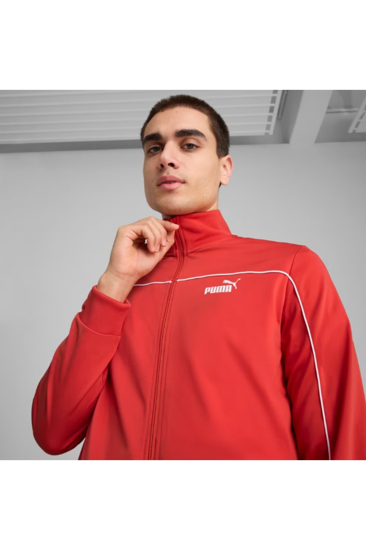 Puma 684852 15 Poly Piping Suit Erkek Eşofman Takımı turuncu