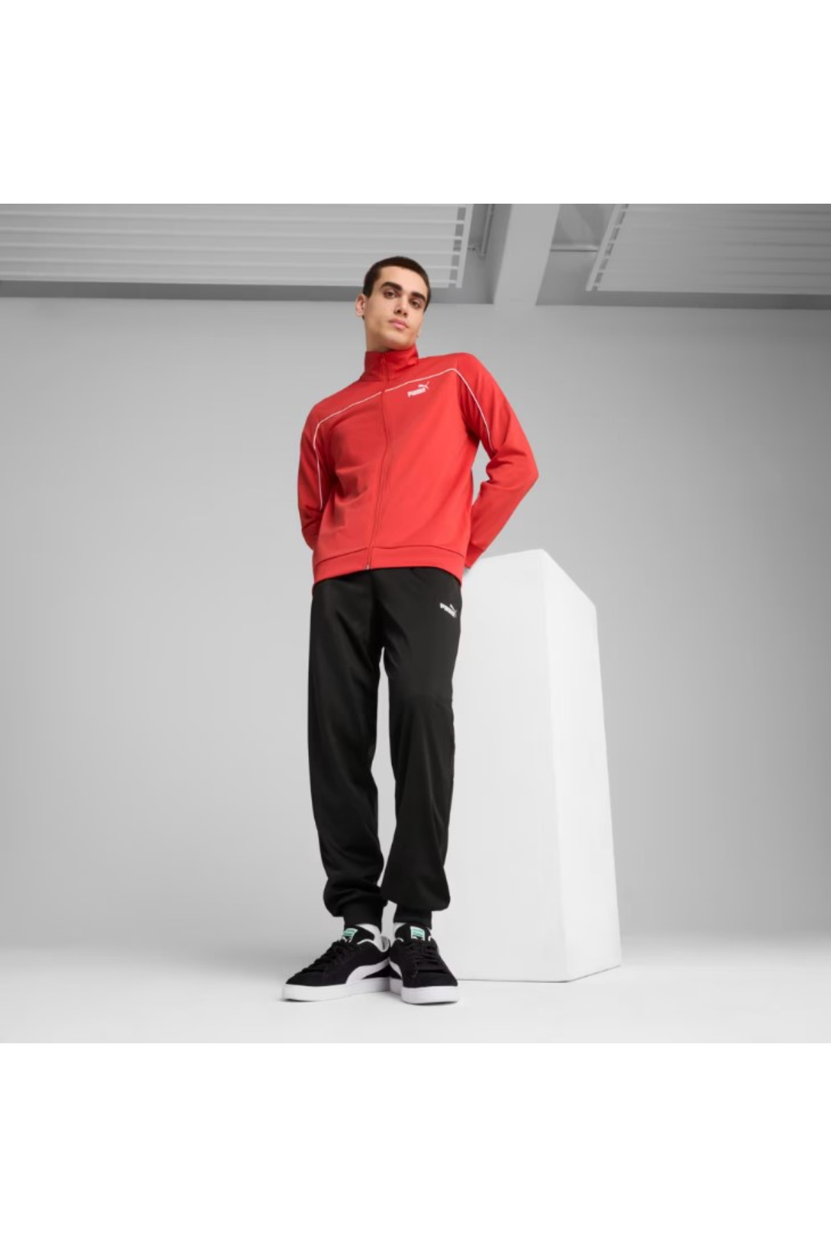 Puma 684852 15 Poly Piping Suit Erkek Eşofman Takımı turuncu