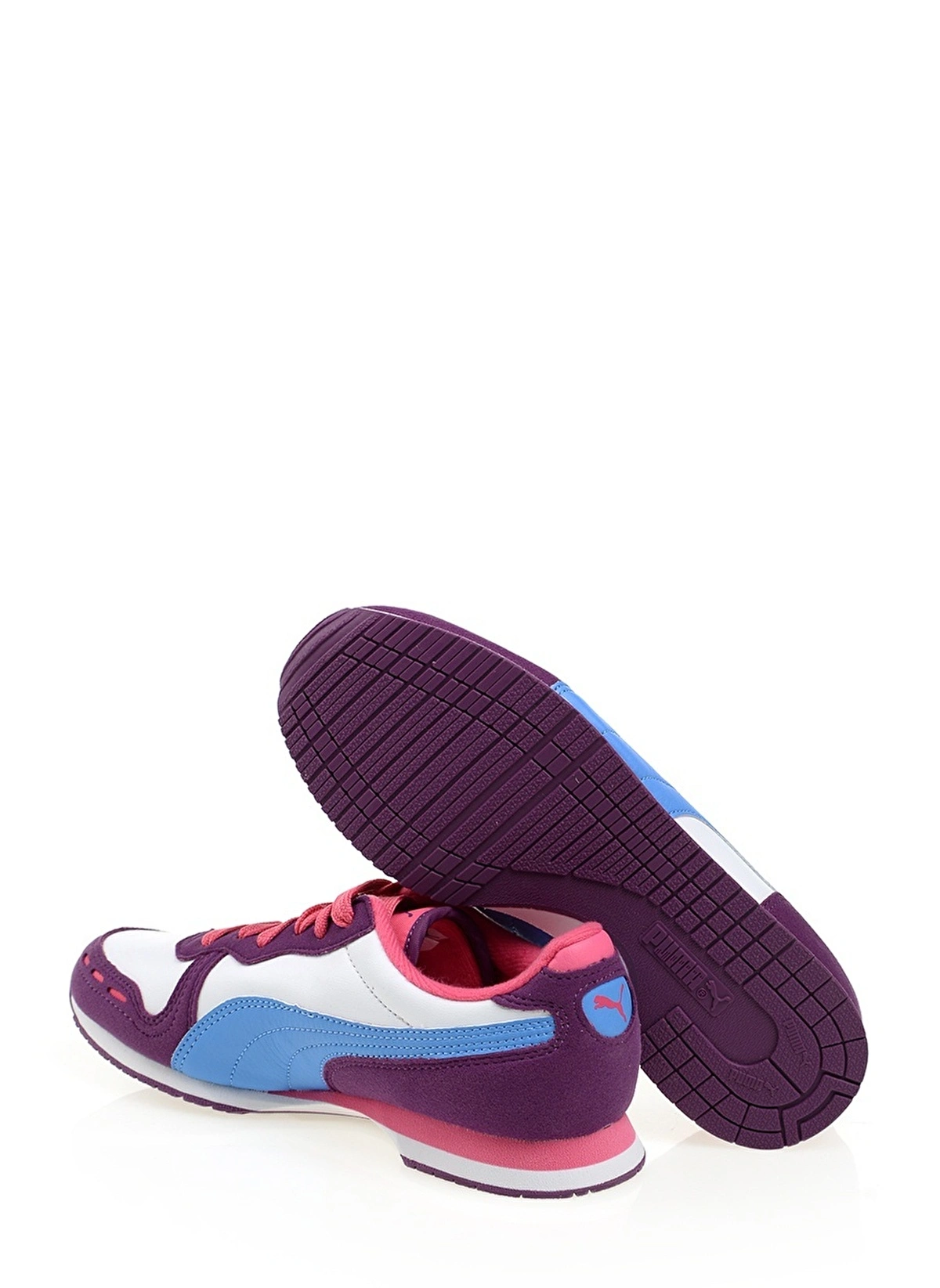 Puma Cabana Racer SL Jr 351979 35 Kadın Günlük Ayakkabı mor
