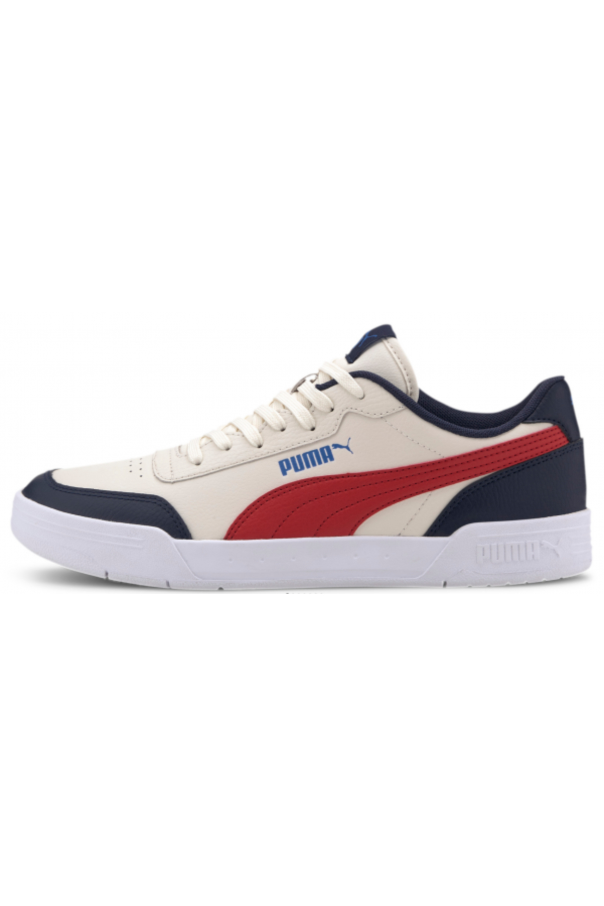 Puma Caracal Erkek Günlük Ayakkabı Beyaz Kırmızı