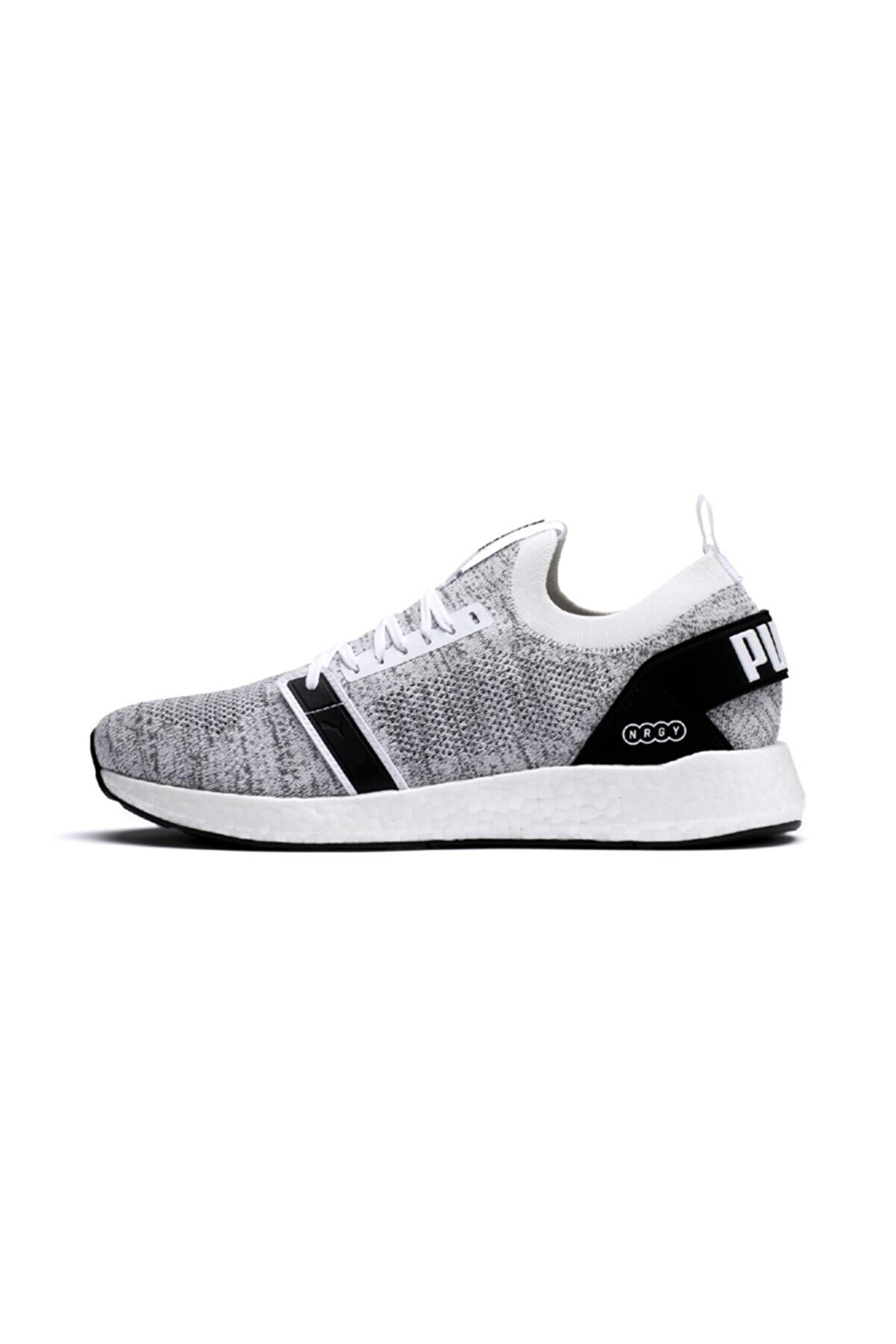 Puma NRGY Neko Enginerrr Knıt Erkek Yürüyüş Ayakkabısı Gri beyaz