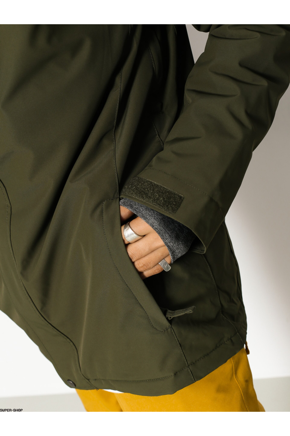 QuikSilver EQYTJ03129 CRE0 Haki Erkek Mont Haki yeşil