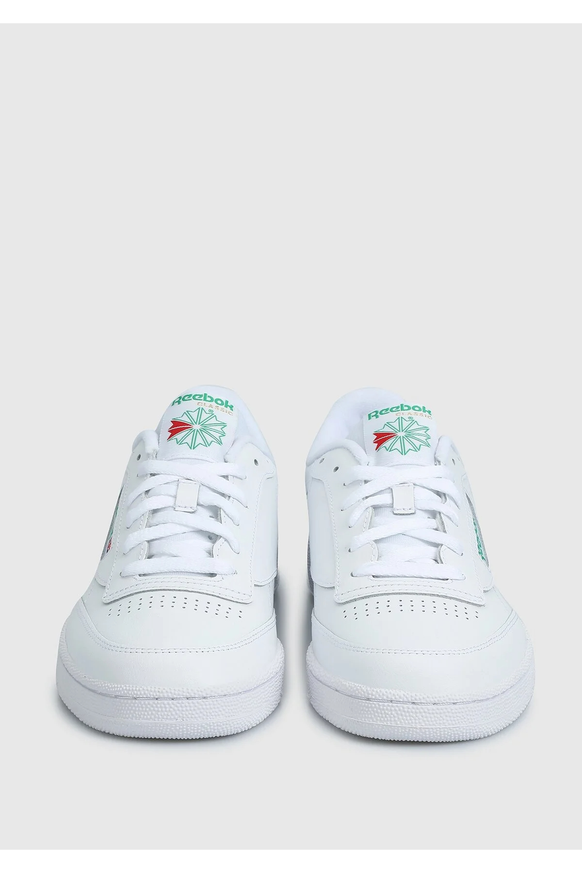Reebok 100000155 Club C 85 Erkek Sneakers Beyaz Yeşil