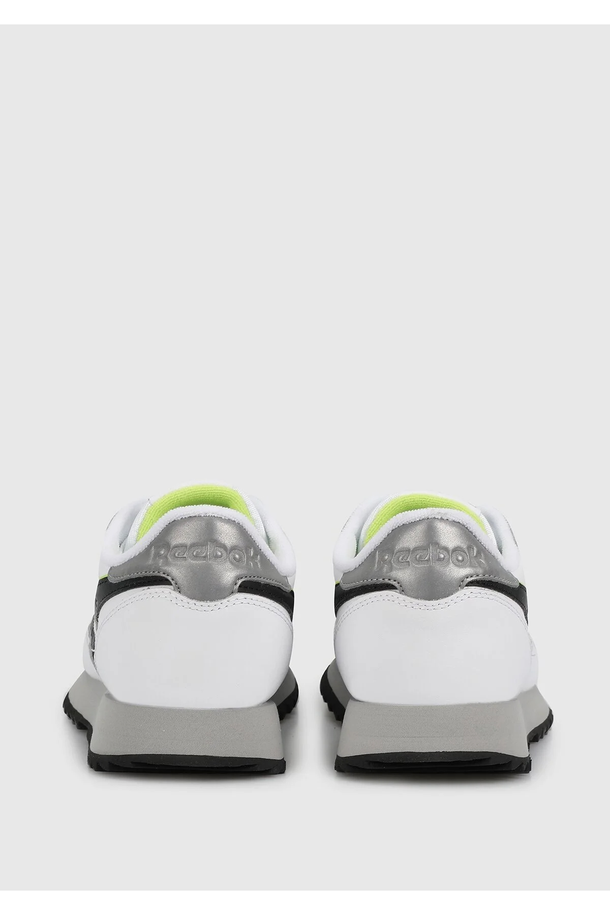 Reebok 100032767 CLASSIC LEATHER RIPPLE Erkek Günlük Spor Ayakkabı Beyaz Yeşil