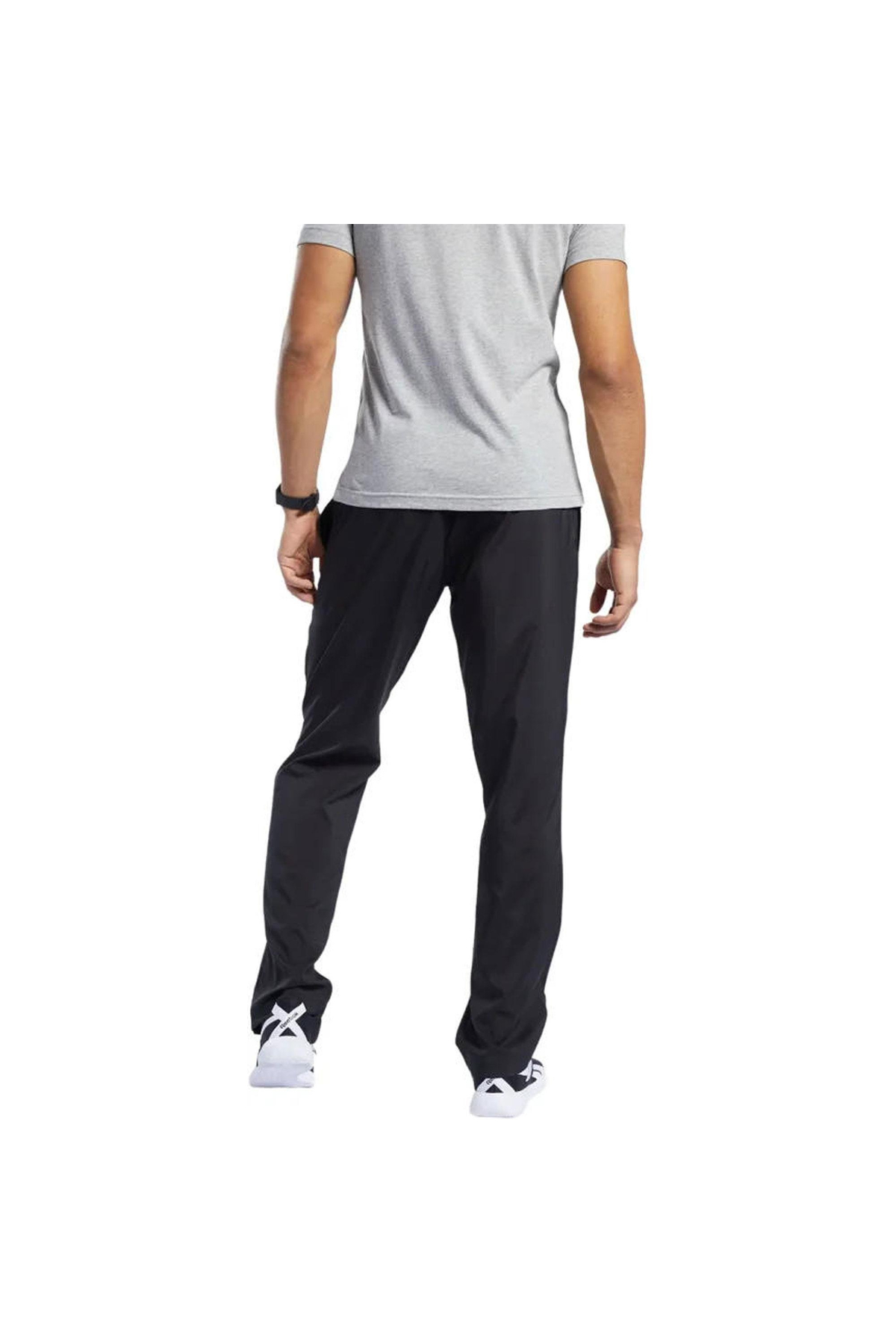 Reebok 100038787 ID TRAIN WVN UL PNT Erkek Alt Eşofman Siyah