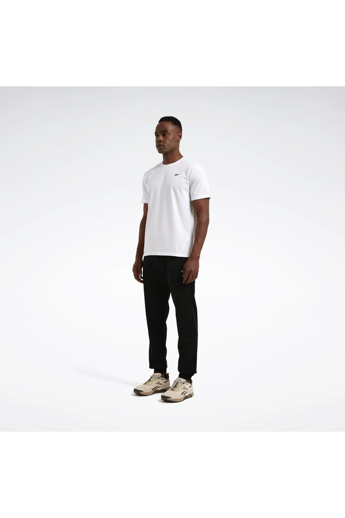 Reebok 100063237 RI VECTOR KNIT TRACK PANT Erkek Alt Eşofman Siyah