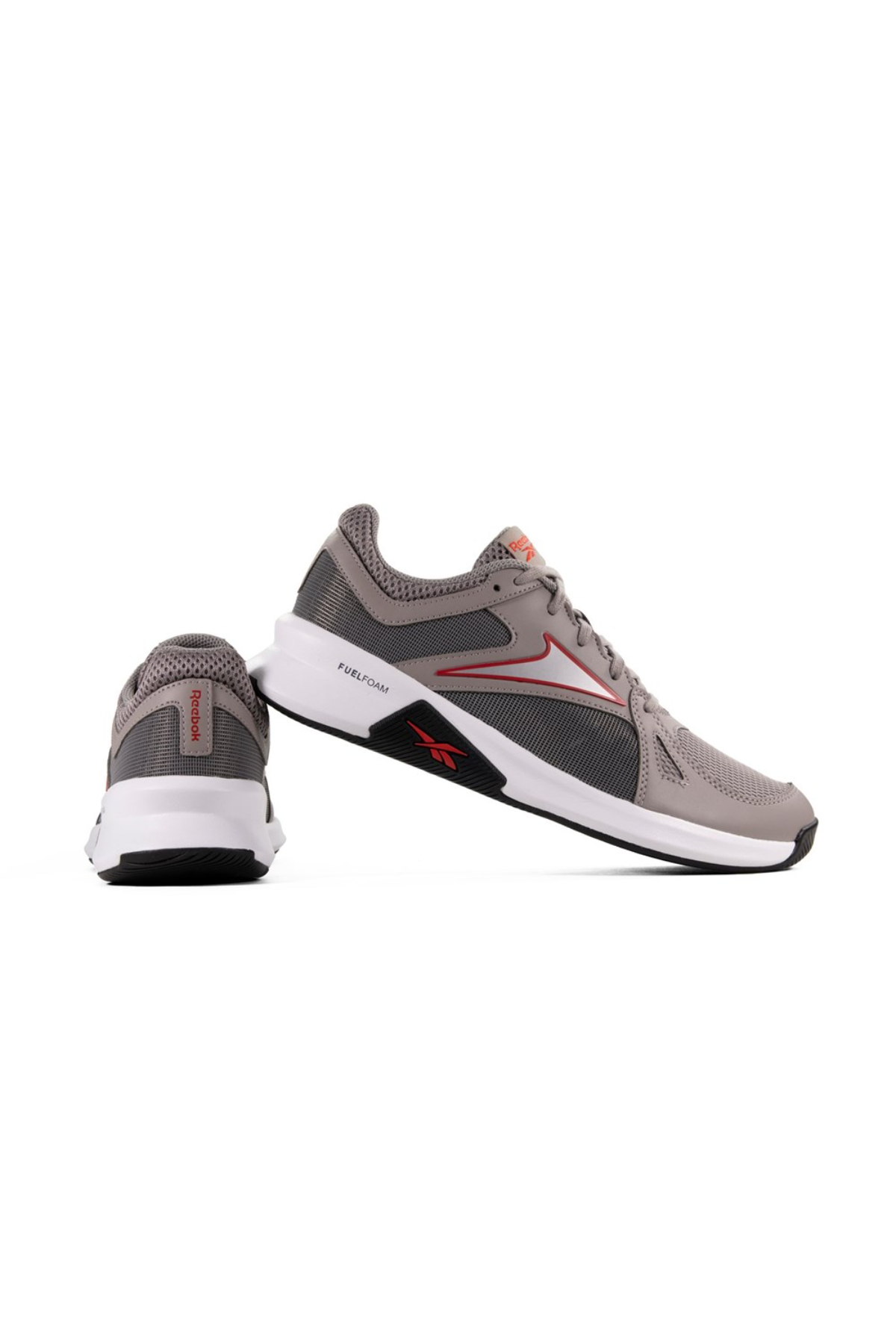 Reebok FV4678 Advanced Trainer Erkek Yürüyüş Ayakkabısı Gri beyaz