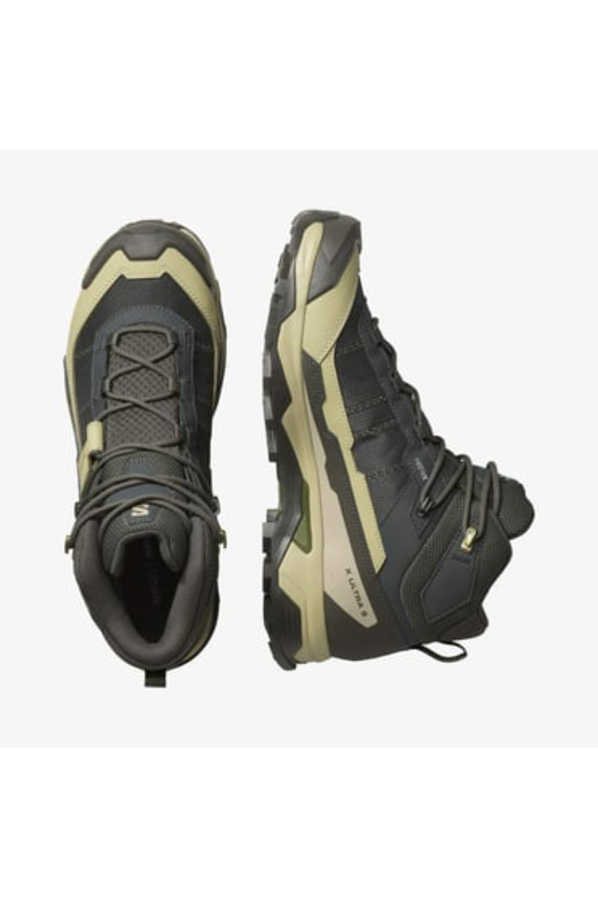 Salomon 477543 X ULTRA 5 MID GTX Erkek Outdoor Bot Gri yeşil