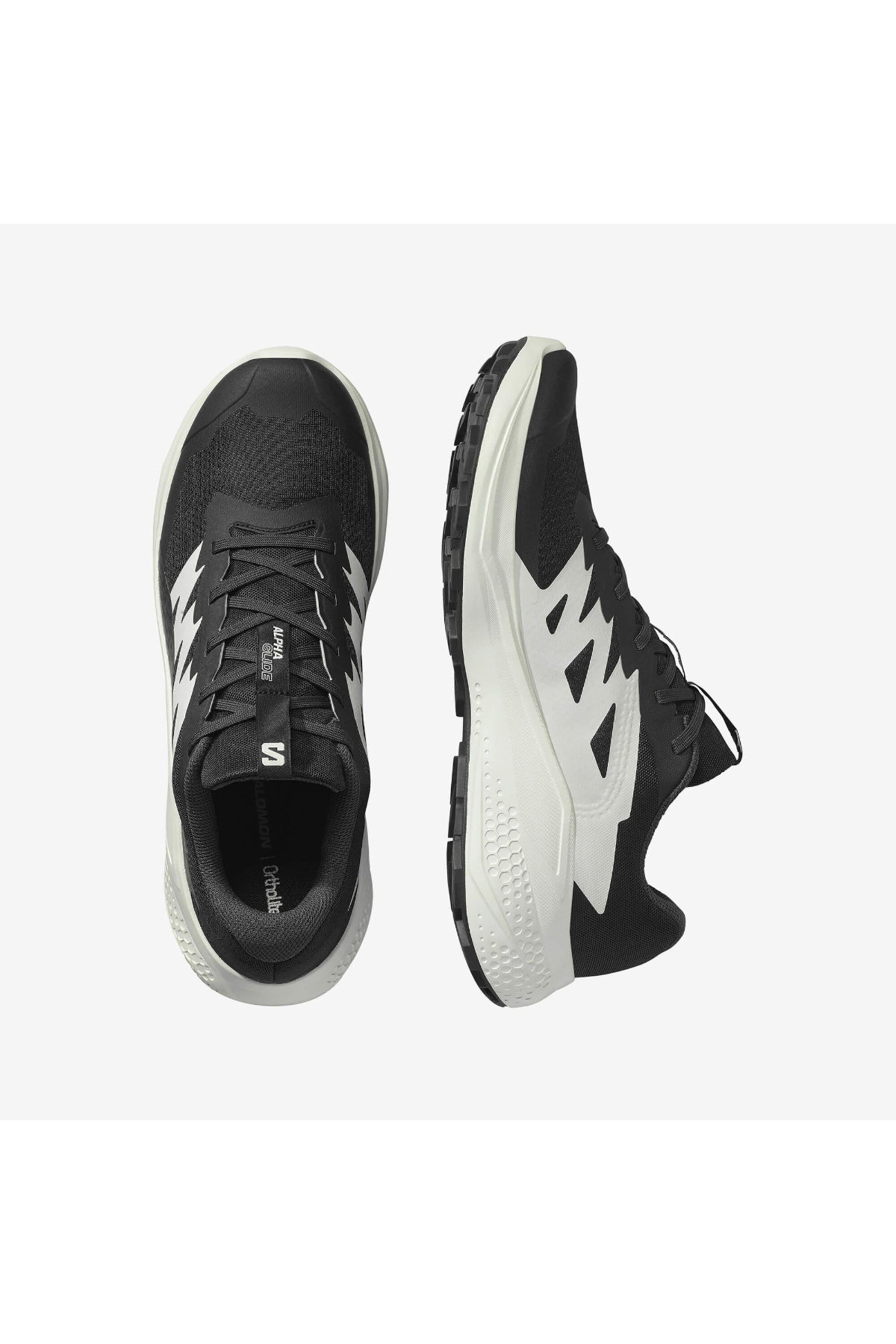 Salomon 478010 ALPHAGLIDE Erkek Outdoor Ayakkabı Siyah Beyaz