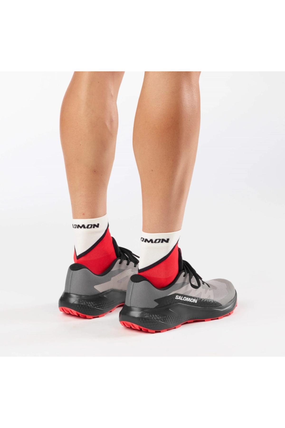 Salomon 480008 ALPHAGLIDE Erkek Outdoor Ayakkabı Gri Turuncu