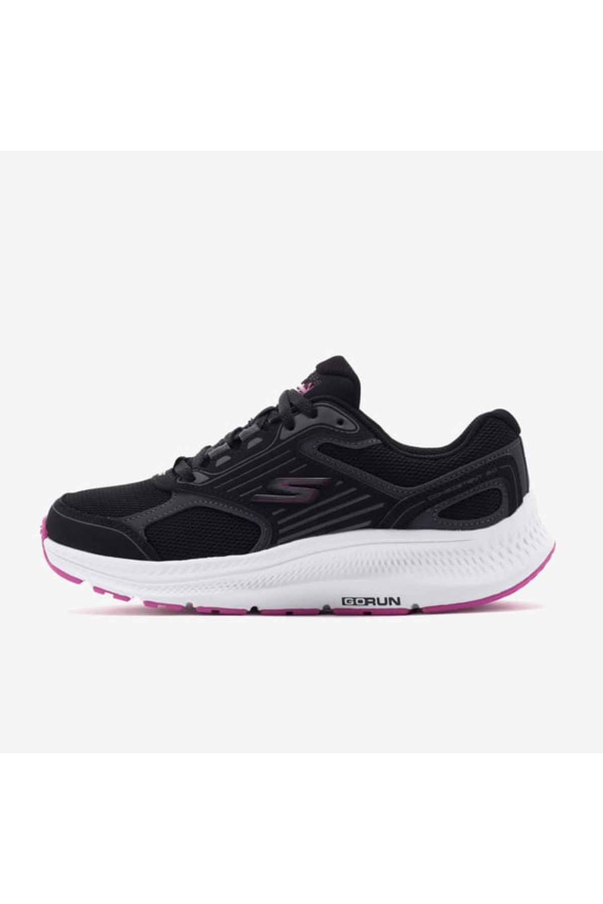 Skechers 128606/BKFS GO RUN CONSISTENT Kadın Spor Ayakkabı Siyah Beyaz