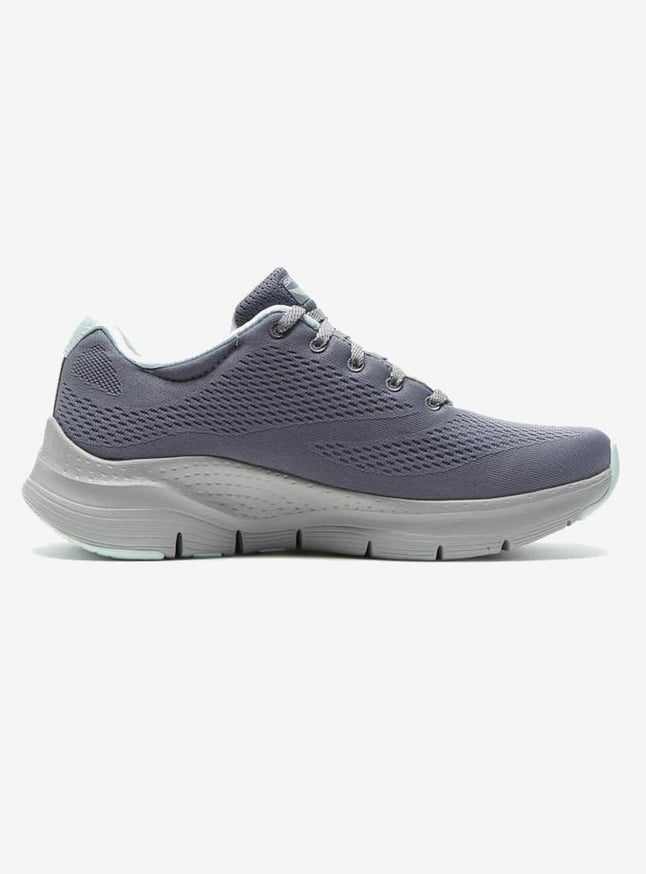 Skechers 149057TK/GYMN ARCH FIT Kadın Spor Ayakkabısı Gri