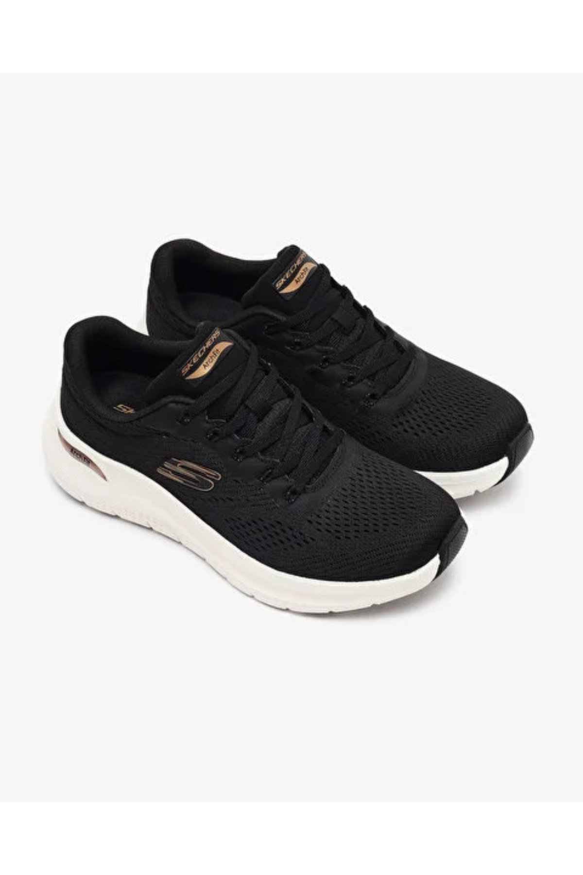 Skechers 150051TK BKRG ARCH FIT 2.0 Kadın Yürüyüş Ayakkabı Siyah Beyaz