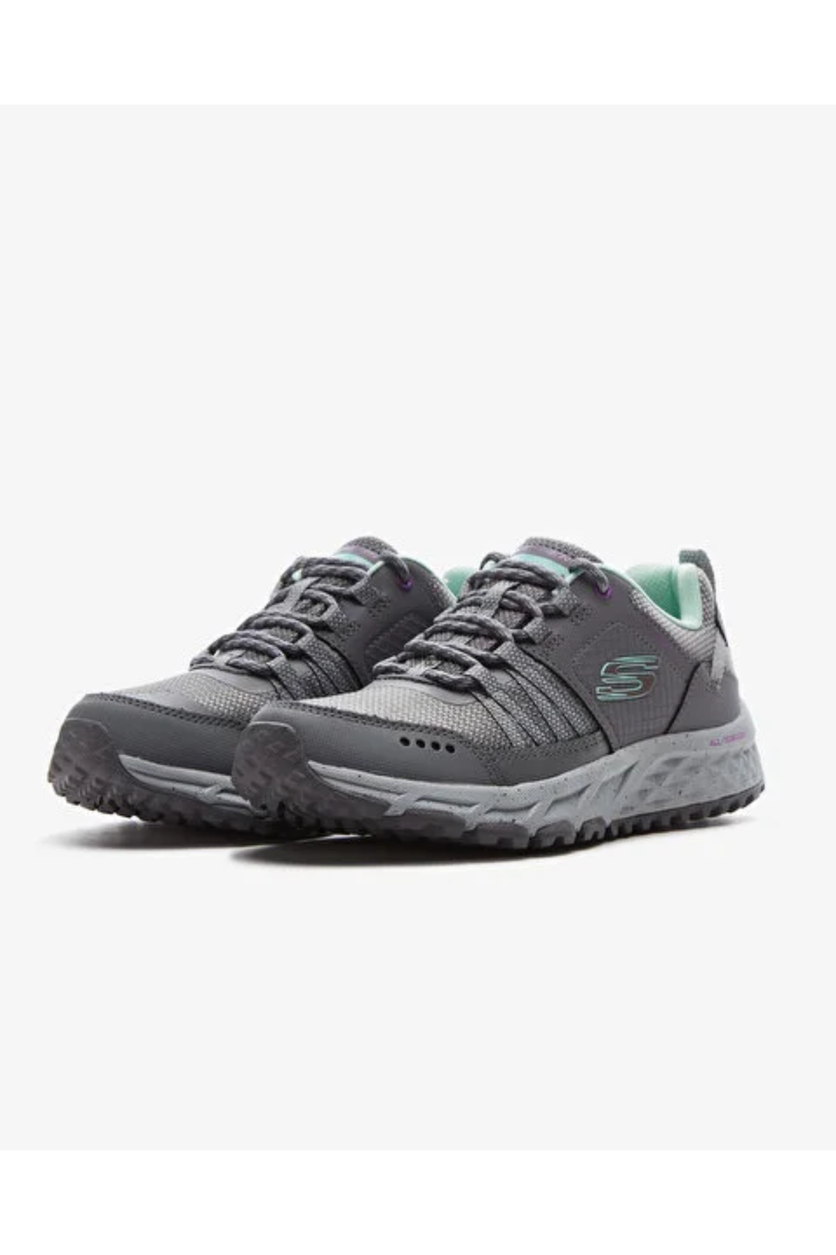 Skechers 180061TK BKW ESCAPE PLAN Kadın Outdoor Ayakkabı Gri Mavi