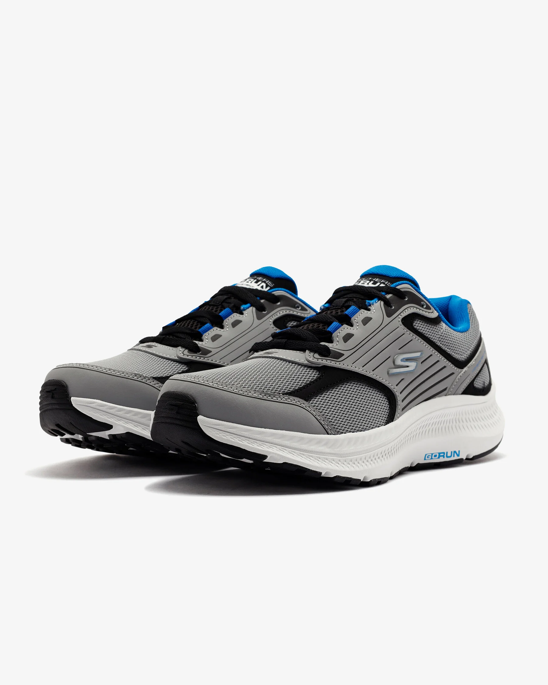 Skechers 220866/GYBK GO RUN CONSISTENT 2.0 Erkek Yürüyüş Ayakkabısı Gri Siyah