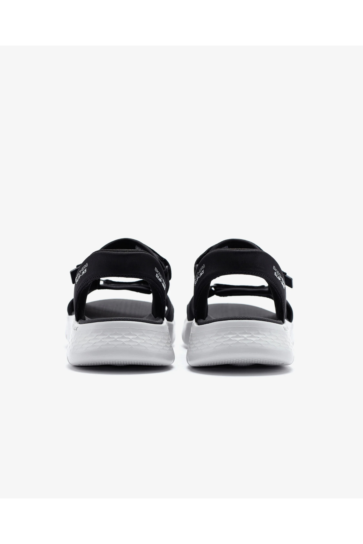 Skechers 229210/BKGY GO WALK FLEX SANDAL Erkek Sandalet Siyah Gri