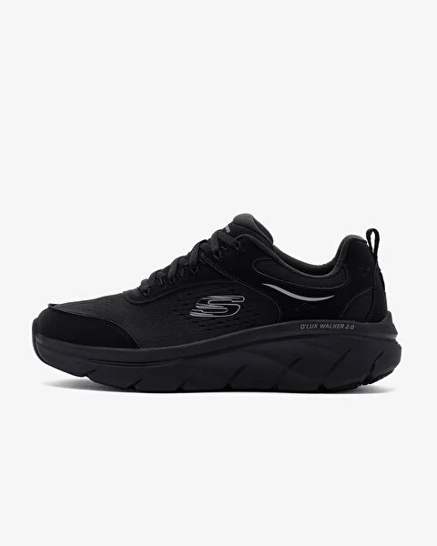 Skechers 232715/BBK DLUX WALKER 2.0 Erkek Spor Ayakkabı Siyah