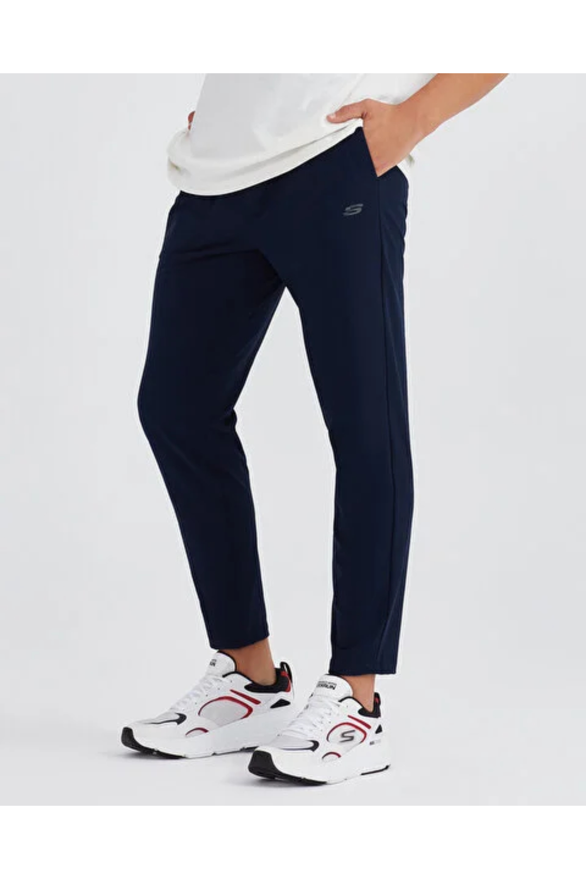 Skechers S222083 M Micro Woven Pant Erkek Alt Eşofman Lacivert