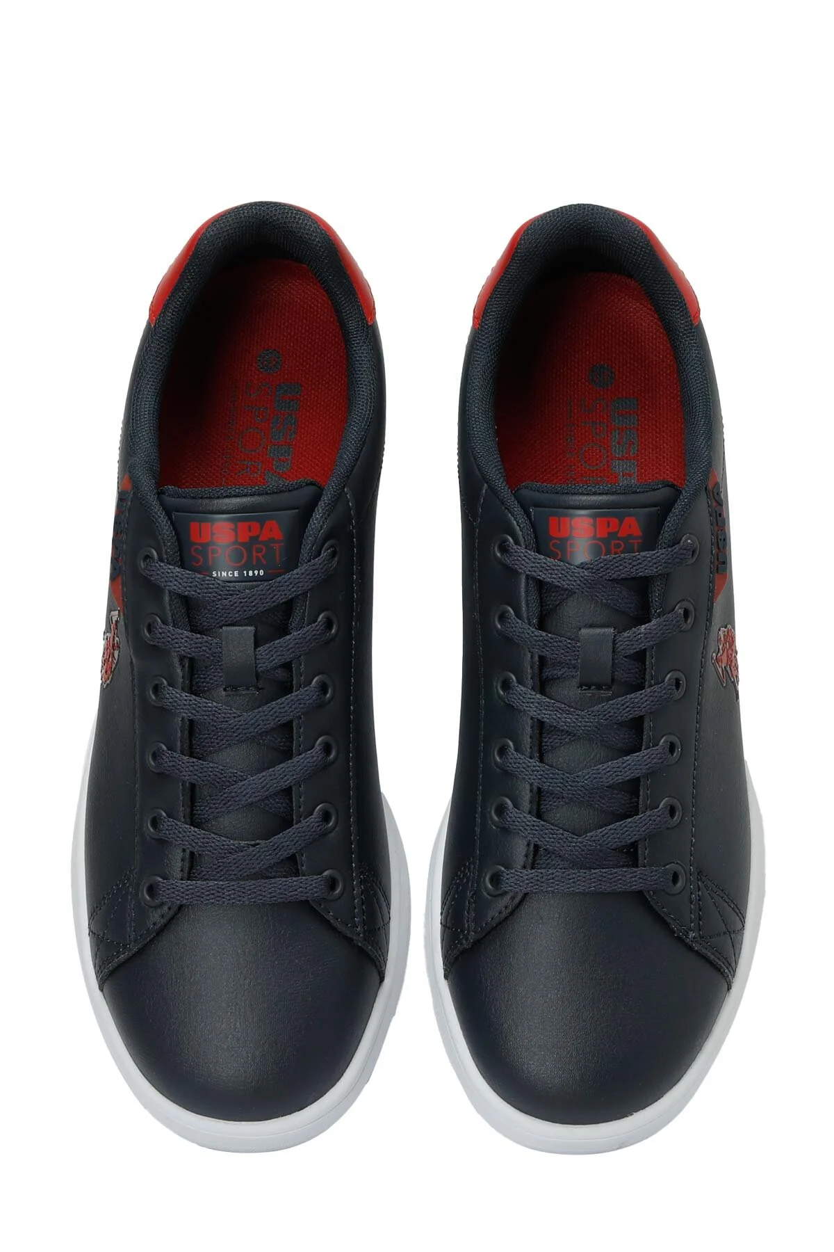 U.S. POLO ASSN.101501689 COSTA 4 FX Erkek Sneaker Siyah Beyaz