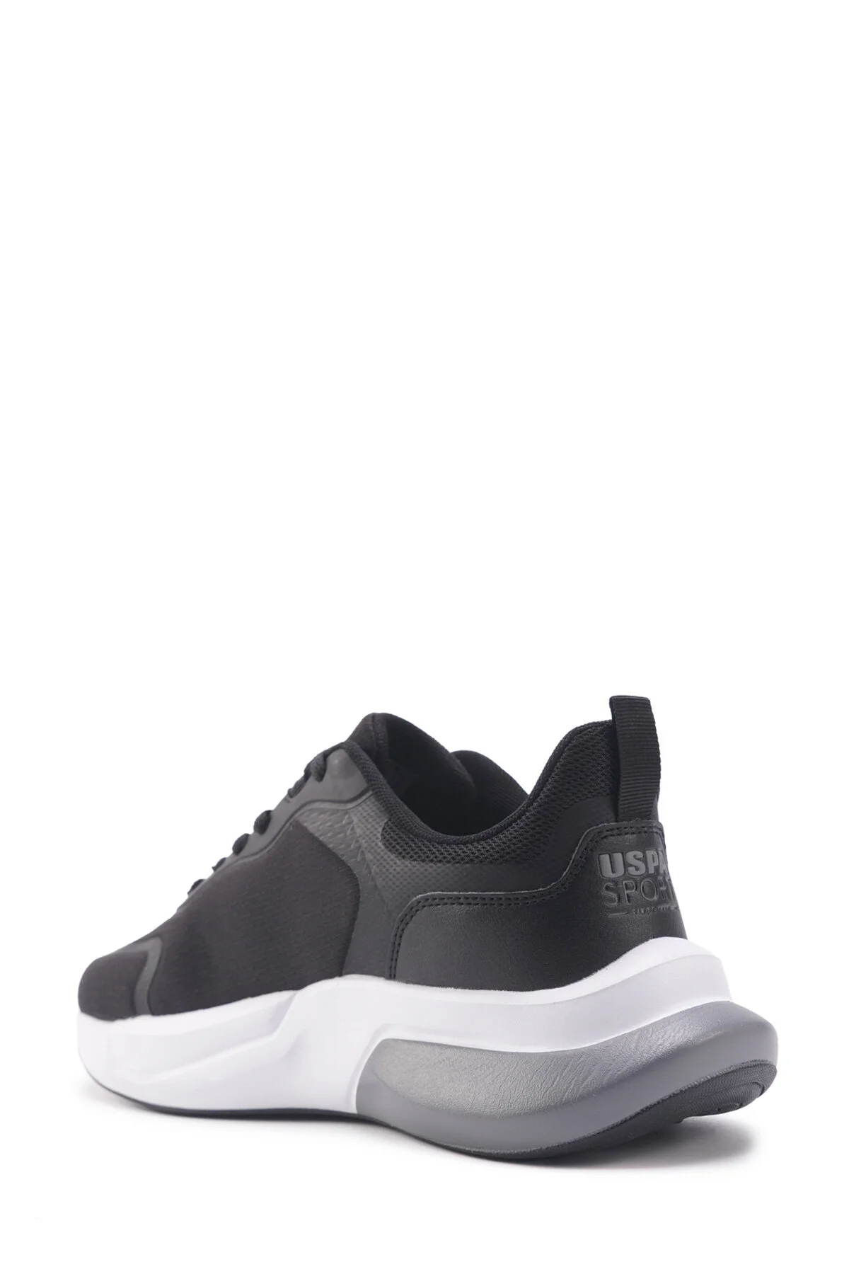 U.S. POLO ASSN. 101502380 WILLY Erkek Spor Ayakkabısı Siyah Beyaz