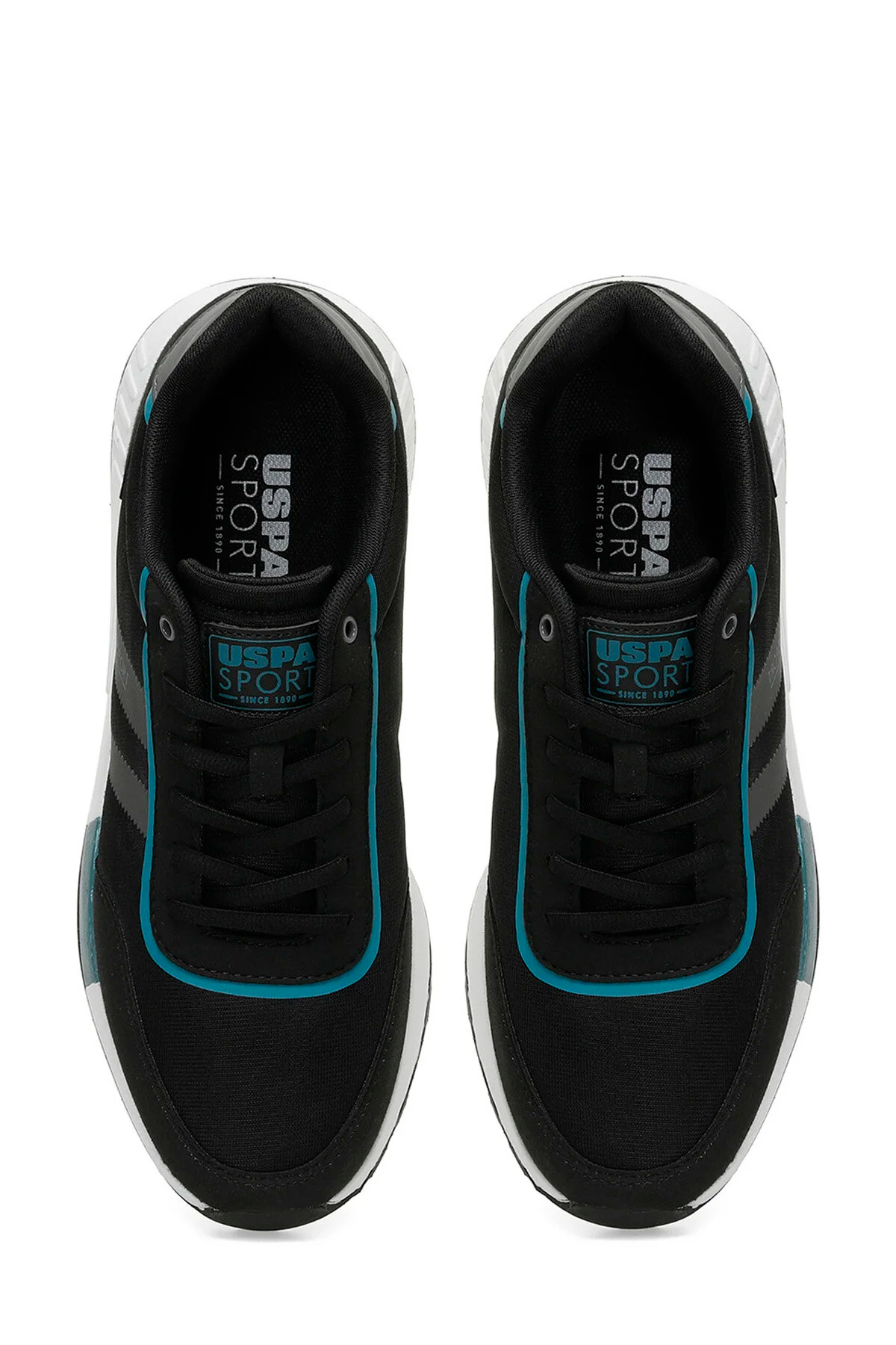 U.S. POLO ASSN. 101501726  Drago Erkek Spor Ayakkabı Siyah Beyaz