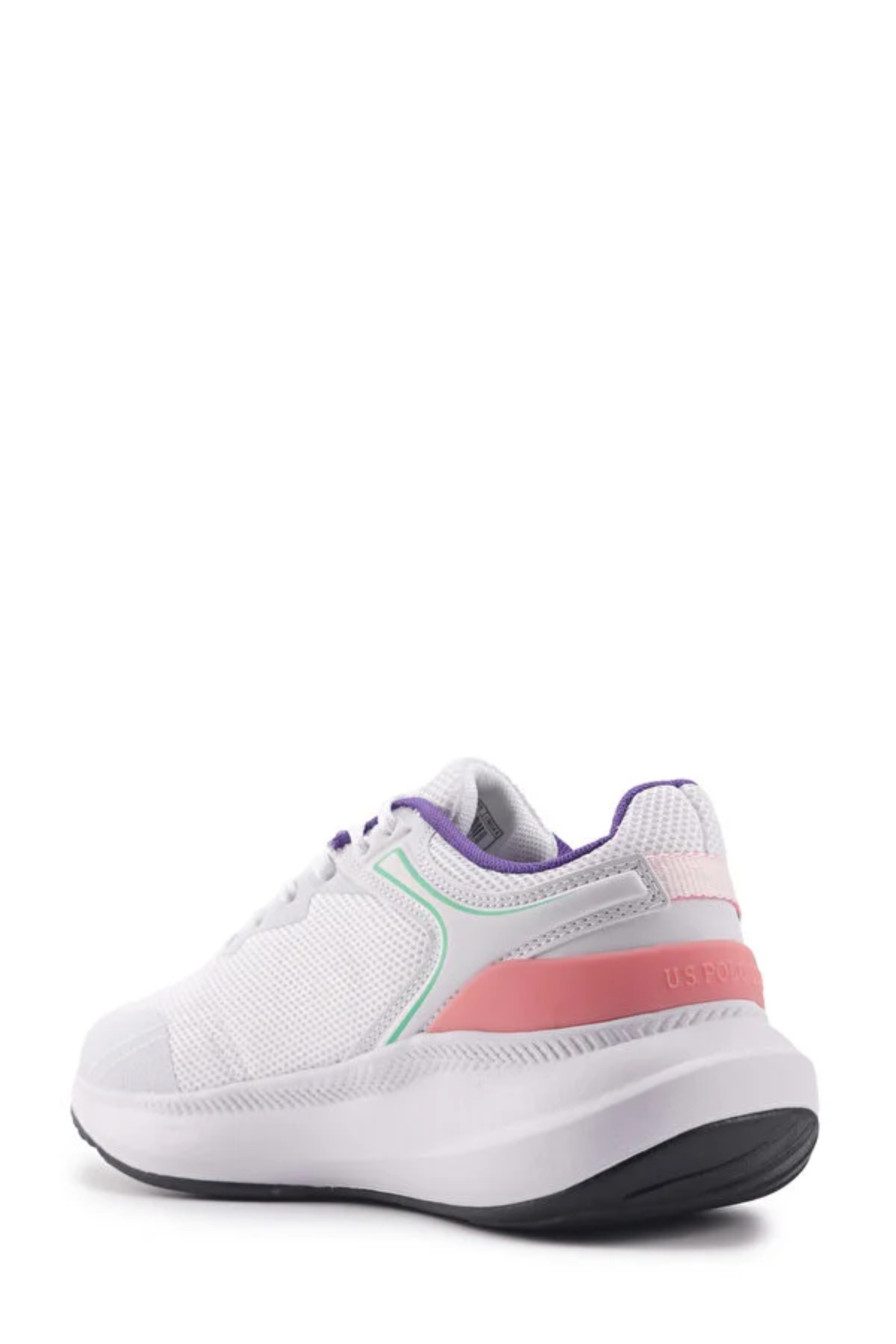 U.S. POLO ASSN. 101502086 PASIFIC WMN 4FX Beyaz Kadın Koşu Ayakkabısı Beyaz