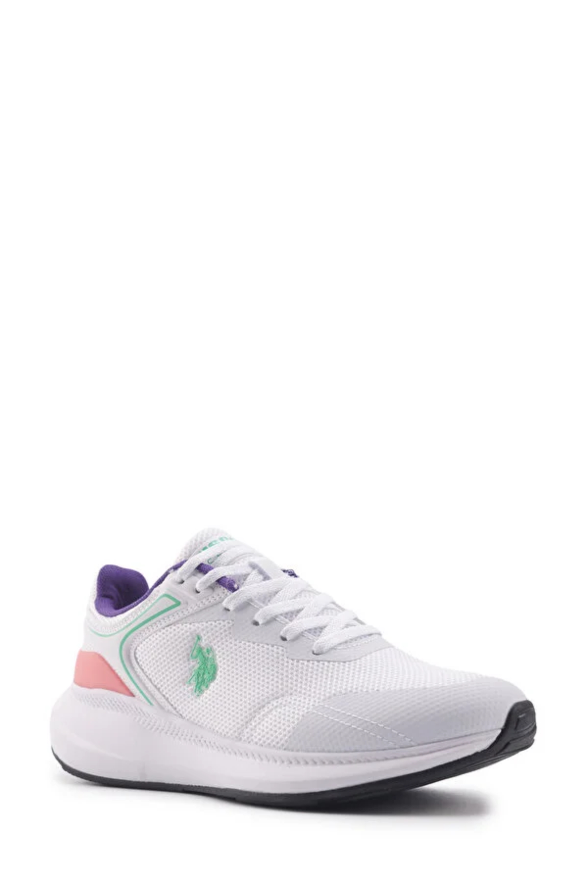 U.S. POLO ASSN. 101502086 PASIFIC WMN 4FX Beyaz Kadın Koşu Ayakkabısı Beyaz