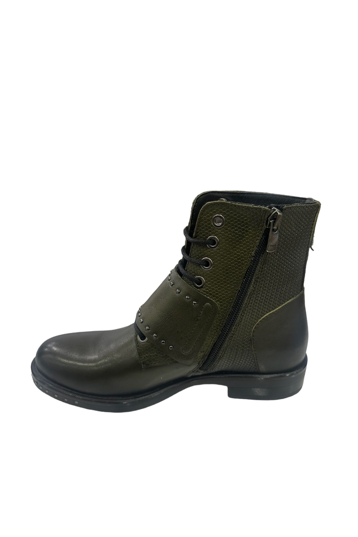 Venüs 1852507 22 Kadın Hakiki Deri Bot yeşil