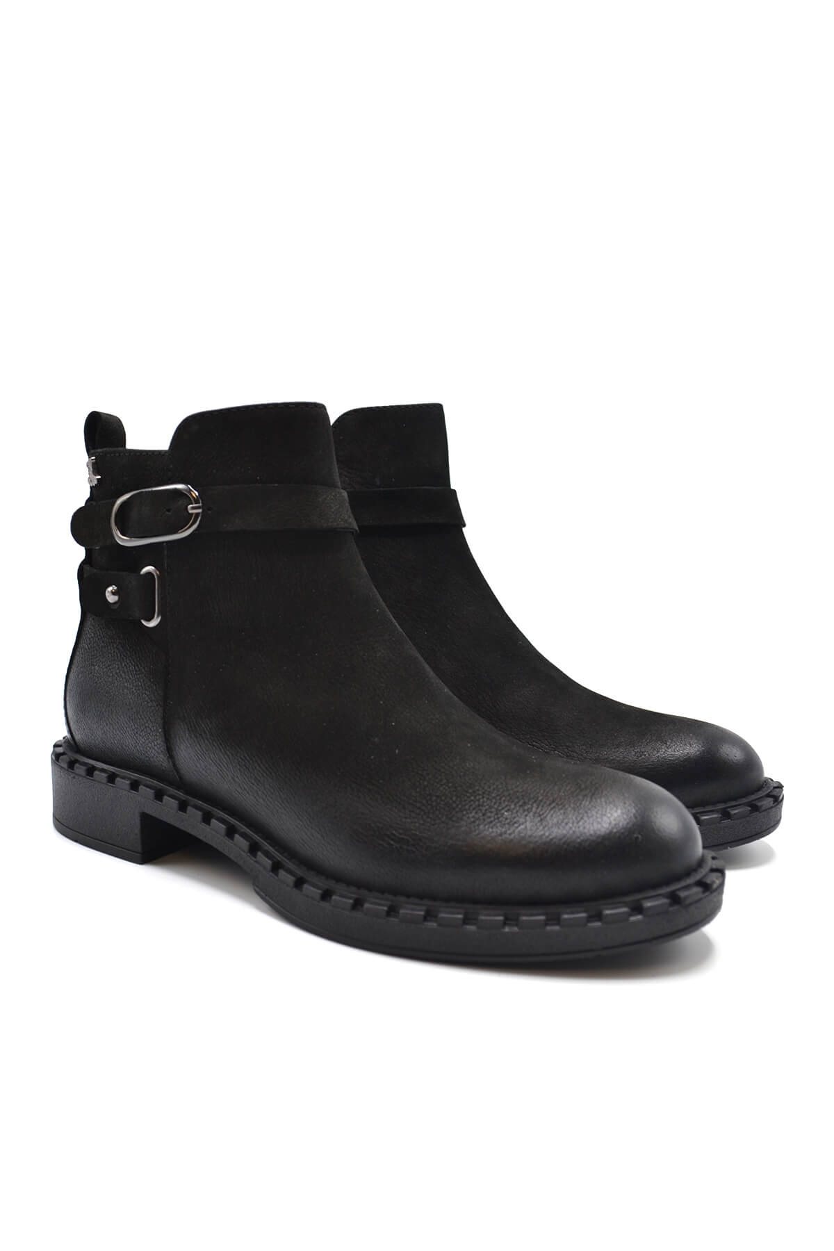 Venüs 2152203K Kadın Deri Bot Siyah