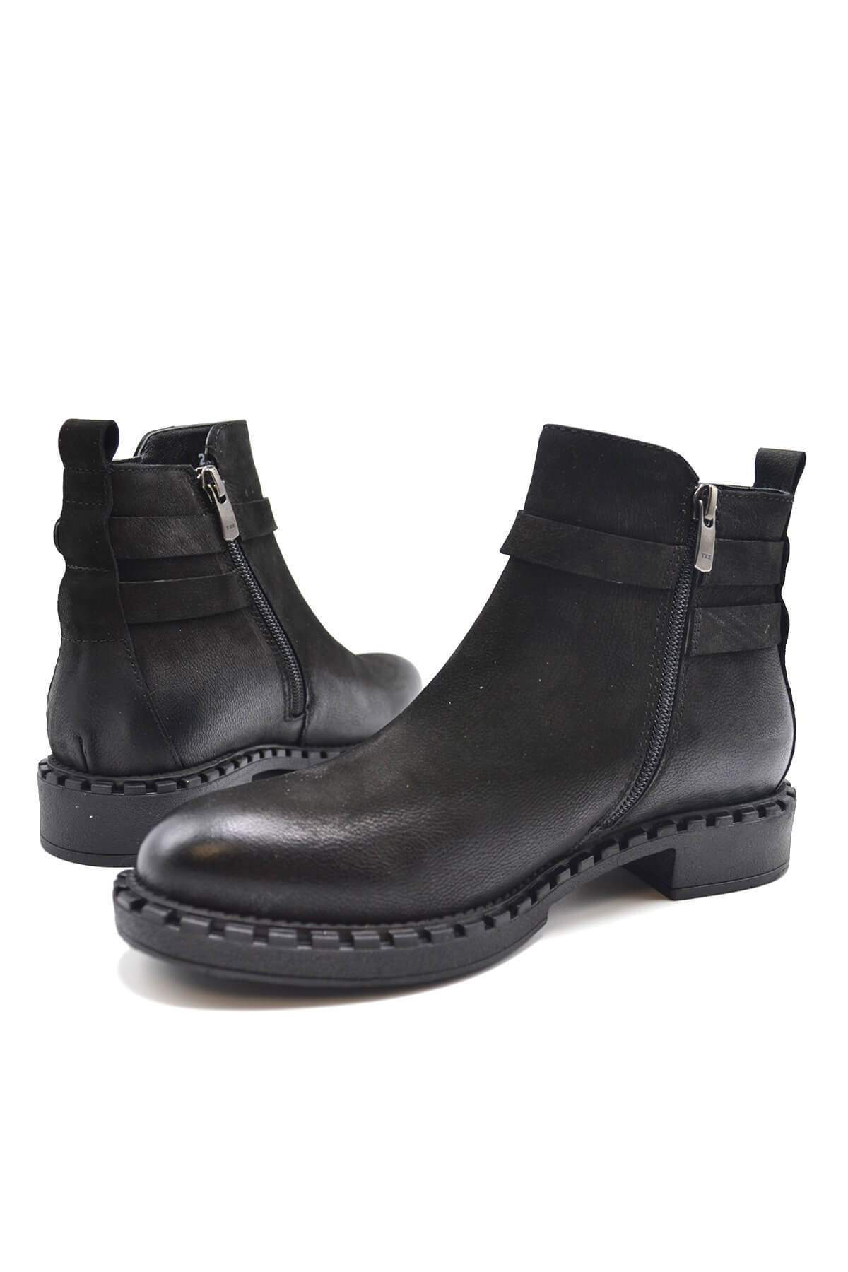 Venüs 2152203K Kadın Deri Bot Siyah