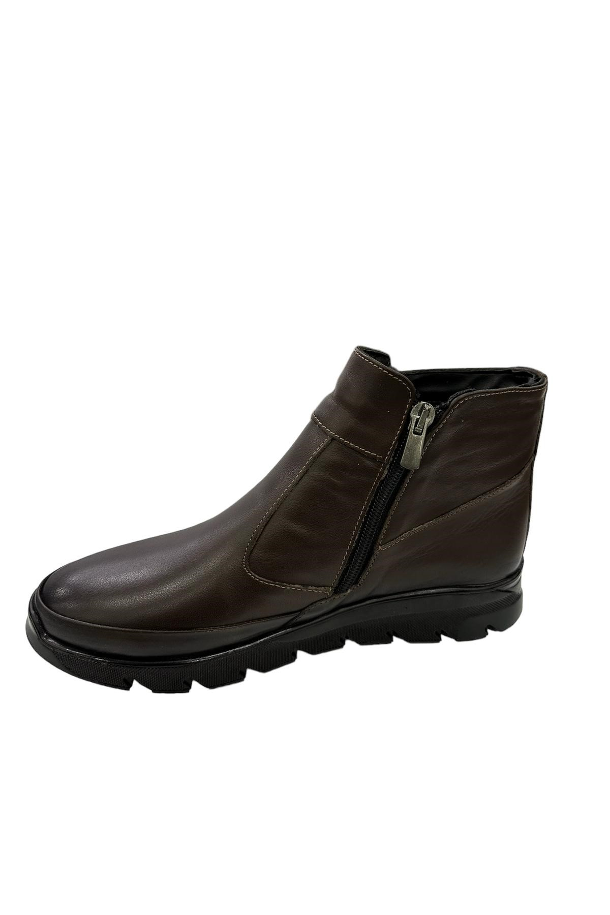 Venüs 2224703k Kadın Deri Bot Kahverengi