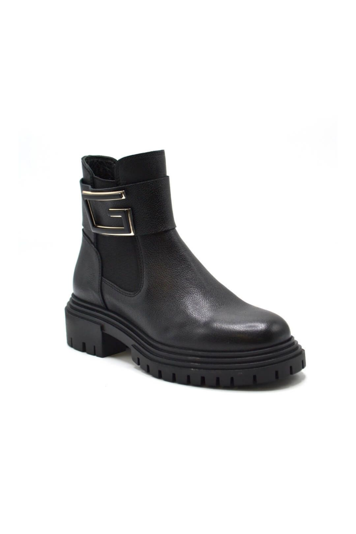 Venüs 2253852K Kadın Deri Bot Siyah