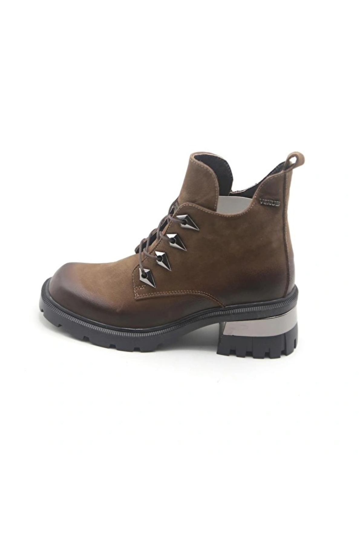 Venüs 23539004K Kadn Deri Bot Kahverengi